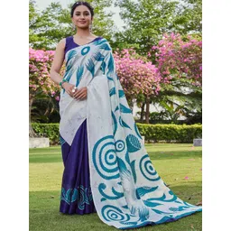 KALINI WomanGeometric Saree-picture-23