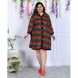 kalini Women A-line Black Above Knee/Mid Thigh Length Dress-picture-12