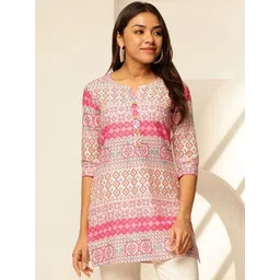 KALINI Women Cotton Printed Regular Tops-picture-18