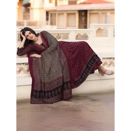 KALINI Women Ethnic Motifs Printed Panelled Kurta with Palazzos & With Dupatta-picture-34