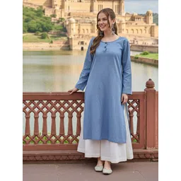 KALINI Women Flared Sleeves Kurta-picture-20