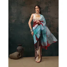 KALINI Women Floral Chanderi Saree-picture-27