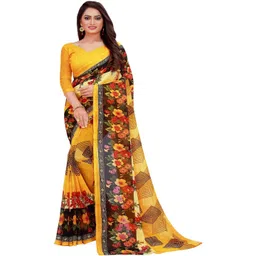 KALINI Women Floral Printed Daily Saree-picture-37