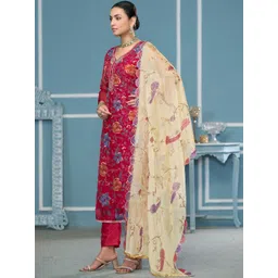 KALINI Women Floral Printed Unstitched Dress Material With Dupatta-picture-38