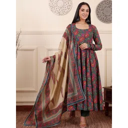 KALINI Women Multi Viscose Rayon Printed Kurta Sets-picture-29