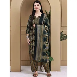 KALINI Women Printed Cotton Blend Kurta Sets With Dupatta-picture-19