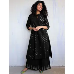 KALINI Women Printed Regular Kurta with Palazzos-picture-33