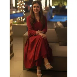 KALINI Women Regular Kurta with Trousers-picture-12