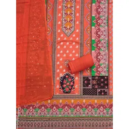 KALINI Women Silk Blend Printed Dress Material-picture-12