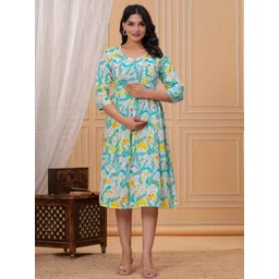 KALINI Women Viscose Rayon Fit and Flare Dresses-picture-24