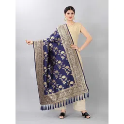 KALINI Woven Design Dupatta with Zari-picture-26
