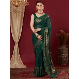 KALINI Woven Design Pure Georgette Saree-image-18
