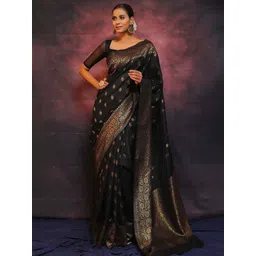 KALINI Woven Design Zari Banarasi Saree-picture-36