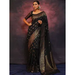 KALINI Woven Design Zari  Banarasi Saree-picture-37
