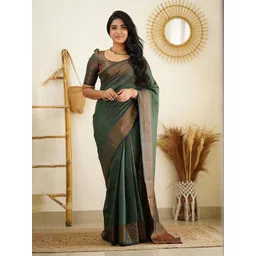 KALINI Woven Design Zari Banarasi Saree-picture-19