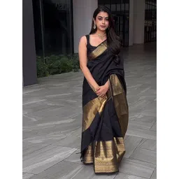 KALINI Woven Design Zari Banarasi Saree-picture-28