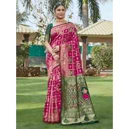 KALINI Woven Design Zari Banarasi Saree-picture-20