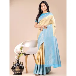 KALINI Woven Design Zari Banarasi Saree-picture-13