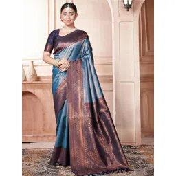 KALINI Woven Design Zari Kanjeevaram Saree-picture-11