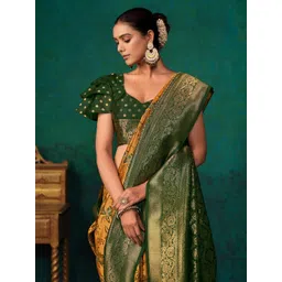KALINI Woven Design Zari Paithani Saree-picture-18