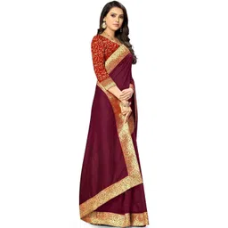 KALINI Woven Design Zari Pure Georgette Saree-picture-42