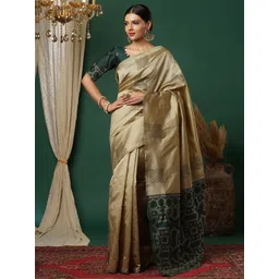 KALINI Woven Design Zari Pure Silk Banarasi Saree-picture-31