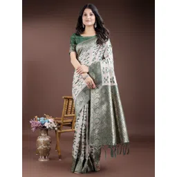 KALINI Woven Design Zari Saree-picture-24
