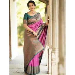 KALINI Zari Banarasi Saree-picture-12