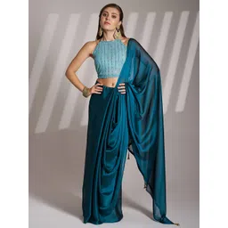 Kalista Pure Chiffon Ready to Wear Saree-picture-11