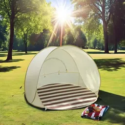 kalki Pop Up Portable Tent Sun Protection Beach Tent for Fishing Picnic Beach Green Tent - For 4-picture-18