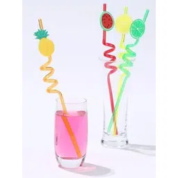 Kalra Magic 4 Pieces Self Design Straws-picture-38