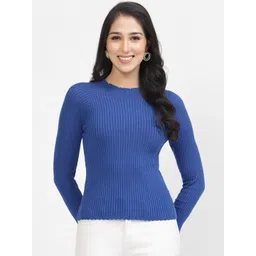 Kalt Blue Cotton Top-picture-26