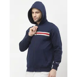 Kalt Colourblocked Hooded Fleece Sweatshirt image 5