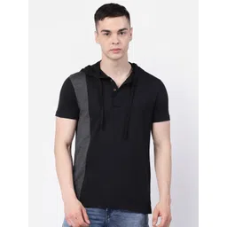 Kalt Hooded Short Sleeves T-shirt-picture-32