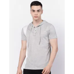 Kalt Hooded Short Sleeves T-shirt-picture-33