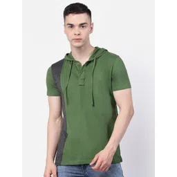 Kalt Hooded Short Sleeves T-shirt-picture-28