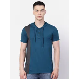 Kalt Hooded Short Sleeves T-shirt-picture-26