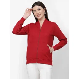 Kalt Red Regular Fit Jacket-picture-17