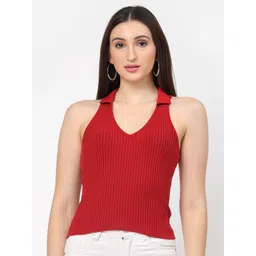 Kalt Striped Cotton Top-picture-36