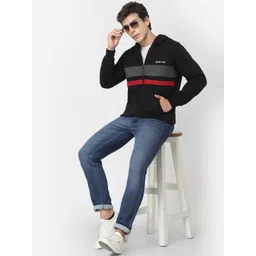 Kalt Striped Hooded Sweatshirt image 2