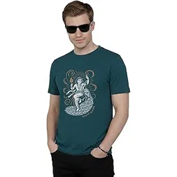 kalvettu Murugan Thunai Graphical T-Shirt for Men - Half Sleeve image 1