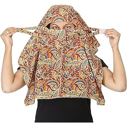 kaly india style for every story KALY INDIA Scarf Anti Pollution Full Face Scarf For Women Stylish Mask Like Scarf For Women Scarf Cum Mask Scarf For Daily Use UV-picture-36