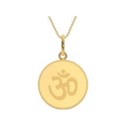 Kalyan Jewellers 24k (999) Purity Ohm Gold Coin Pendant 4 Gms-picture-43