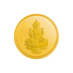 Kalyan Jewellers Goddess Lakshmi 24k (999) 10gm Gold Coin-picture-15