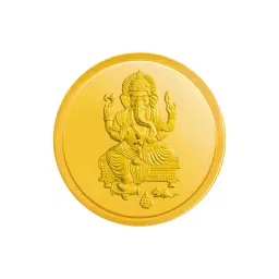 Kalyan Jewellers Lord Ganesh 24k (999) 1gm Gold Coin-picture-39