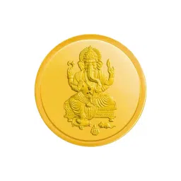 Kalyan Jewellers Lord Ganesh 24k (999) 2gm Gold Coin-picture-48