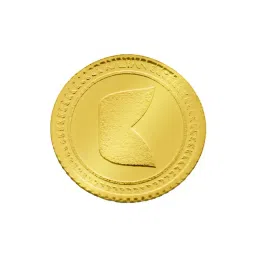 Kalyan Jewellers Rose 22k (916) 2gm BIS Hallmarked Gold Coin-picture-48