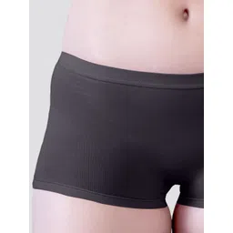 Kalyani Pack Of 6 Boy Shorts Briefs Willow_S_BLK_BLK_ASH_ASH_PBLE_PBLE_P6 image 3