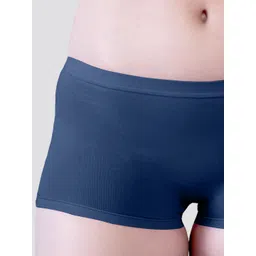 Kalyani Pack Of 6 Boy Shorts Briefs Willow_S_BLK_BLK_ASH_ASH_PBLE_PBLE_P6 image 2