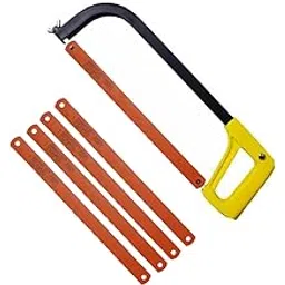 Kamal Agrotech Heavy Duty Hand Saw, 12 inch Hacksaw Frame, 5 Blades, Excellent Build Quality, Heavy Handle (Frame & Blade)-picture-31